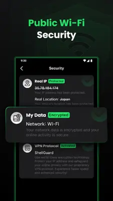 SafeShell VPN - Fast & Secure android App screenshot 0