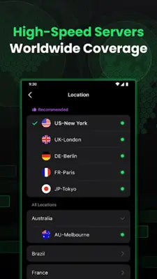 SafeShell VPN - Fast & Secure android App screenshot 4